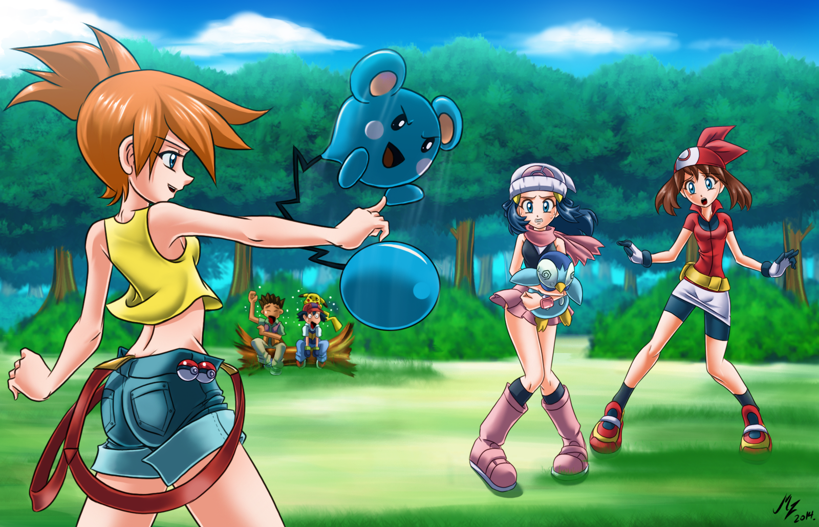 misty vs may and dawn