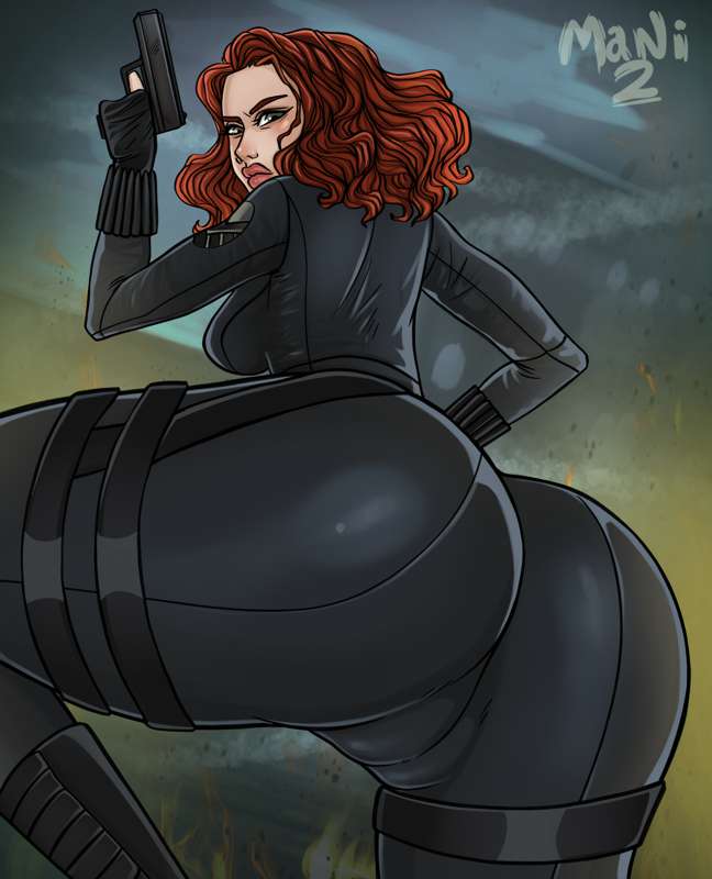 "Black Widow SFW version" by manitu from Patreon Kemono.