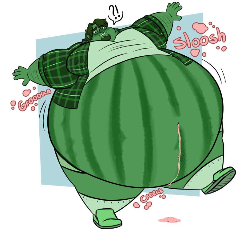 "Commission: Donovan Watermelon Inflation" by Princeofvore from P...