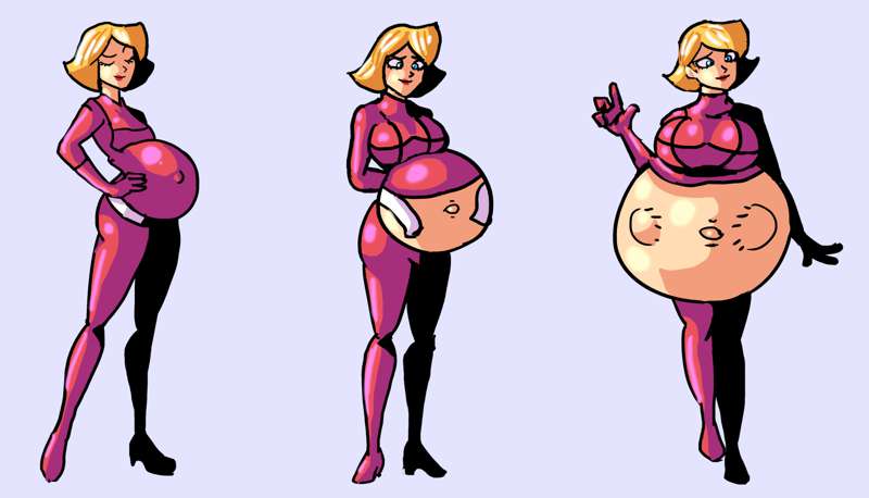 "Clover Euwing Pregnant Expansion" by PyraDK from Patreon Kemono.