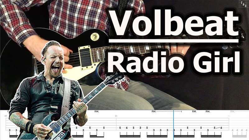 Volbeat Radio Girl (Guitar Pro by TabsAndCovers from Patreon