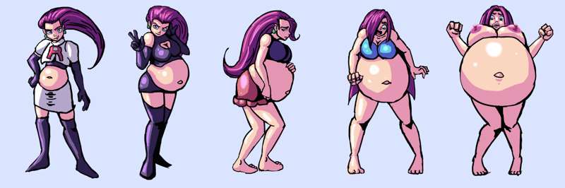 "Jessie Pregnant Expansion FULL" by PyraDK from Patreon Kemono.