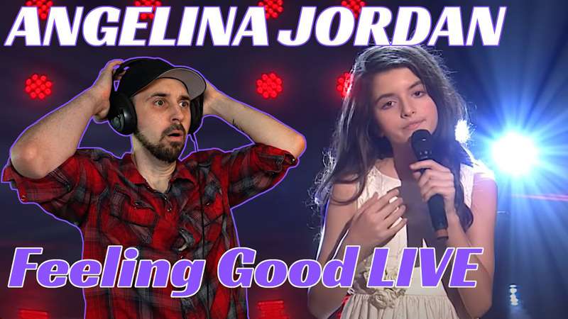 Early Access! Angelina Jordan Feeling Good Live Reaction" by Edward Spurrell from Patreon |